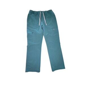FIGS Men Scrub Cairo Cargo Pants Dark Teal Sz M/S Technical Collection TM3001S